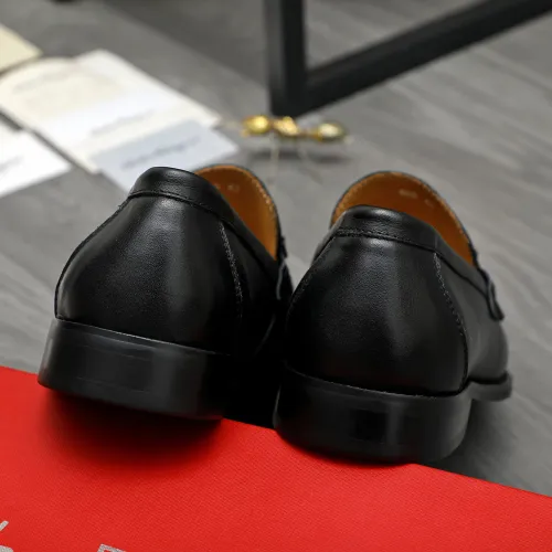 Cheap Salvatore Ferragamo Leather Shoes For Men #1399142 Replica Wholesale [$85.00 USD] [ITEM#1399142] on Replica Salvatore Ferragamo Leather Shoes