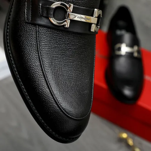 Cheap Salvatore Ferragamo Leather Shoes For Men #1399143 Replica Wholesale [$82.00 USD] [ITEM#1399143] on Replica Salvatore Ferragamo Leather Shoes