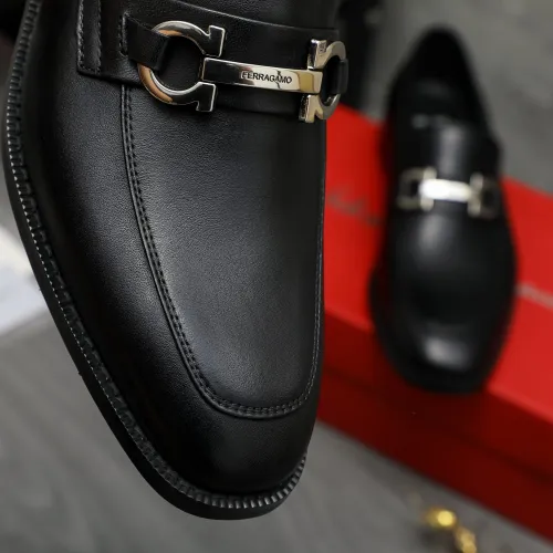 Cheap Salvatore Ferragamo Leather Shoes For Men #1399146 Replica Wholesale [$82.00 USD] [ITEM#1399146] on Replica Salvatore Ferragamo Leather Shoes