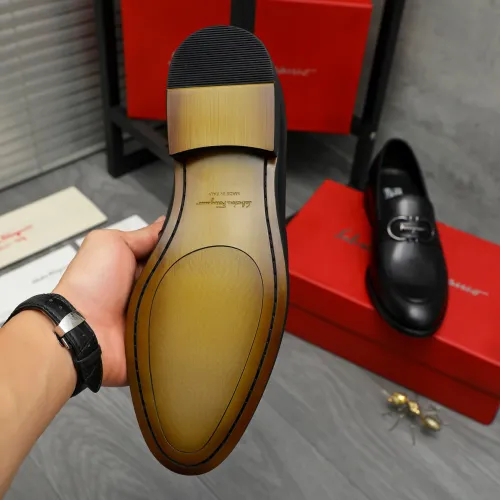 Cheap Salvatore Ferragamo Leather Shoes For Men #1399149 Replica Wholesale [$82.00 USD] [ITEM#1399149] on Replica Salvatore Ferragamo Leather Shoes