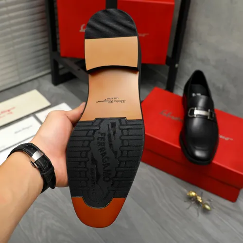 Cheap Salvatore Ferragamo Leather Shoes For Men #1399150 Replica Wholesale [$82.00 USD] [ITEM#1399150] on Replica Salvatore Ferragamo Leather Shoes