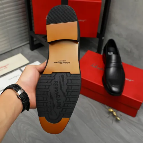 Cheap Salvatore Ferragamo Leather Shoes For Men #1399151 Replica Wholesale [$82.00 USD] [ITEM#1399151] on Replica Salvatore Ferragamo Leather Shoes