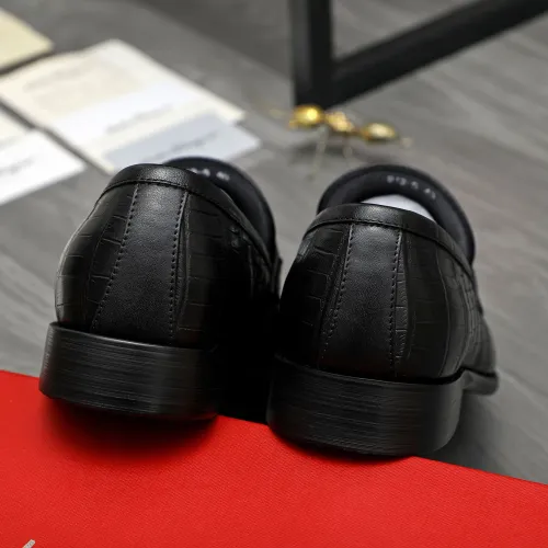 Cheap Salvatore Ferragamo Leather Shoes For Men #1399152 Replica Wholesale [$82.00 USD] [ITEM#1399152] on Replica Salvatore Ferragamo Leather Shoes