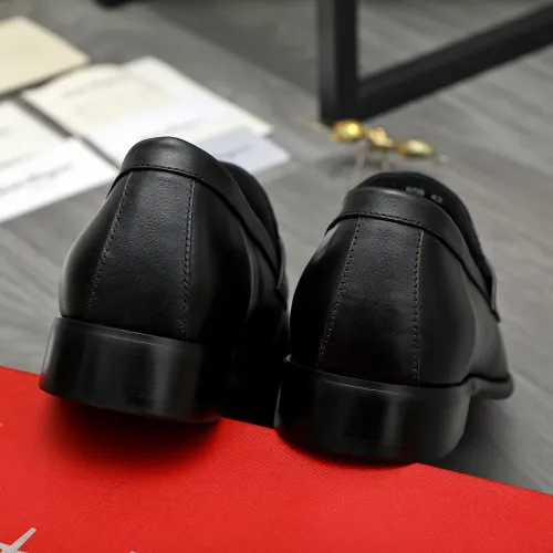 Cheap Salvatore Ferragamo Leather Shoes For Men #1399155 Replica Wholesale [$85.00 USD] [ITEM#1399155] on Replica Salvatore Ferragamo Leather Shoes