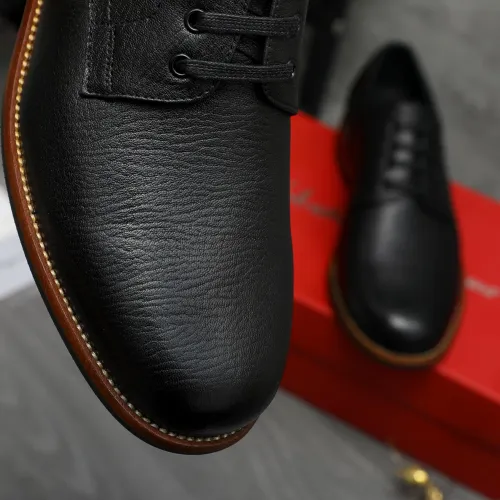 Cheap Salvatore Ferragamo Leather Shoes For Men #1399163 Replica Wholesale [$125.00 USD] [ITEM#1399163] on Replica Salvatore Ferragamo Leather Shoes
