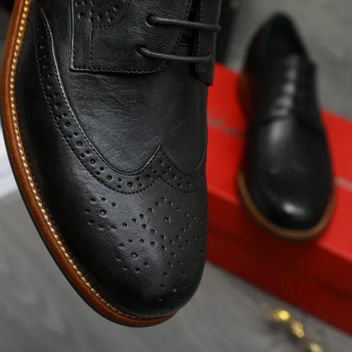 Cheap Salvatore Ferragamo Leather Shoes For Men #1399168 Replica Wholesale [$125.00 USD] [ITEM#1399168] on Replica Salvatore Ferragamo Leather Shoes