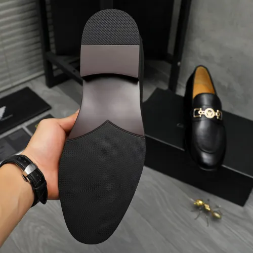 Cheap Armani Leather Shoes For Men #1399173 Replica Wholesale [$85.00 USD] [ITEM#1399173] on Replica Armani Leather Shoes