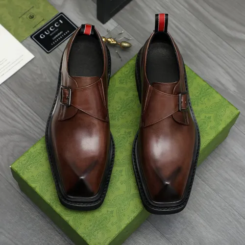 Cheap Gucci Oxfords Shoes For Men #1399220 Replica Wholesale [$112.00 USD] [ITEM#1399220] on Replica Gucci Oxfords Shoes