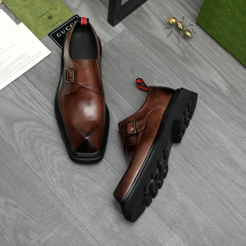 Cheap Gucci Oxfords Shoes For Men #1399220 Replica Wholesale [$112.00 USD] [ITEM#1399220] on Replica Gucci Oxfords Shoes