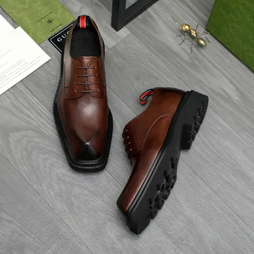 Cheap Gucci Oxfords Shoes For Men #1399222 Replica Wholesale [$112.00 USD] [ITEM#1399222] on Replica Gucci Oxfords Shoes