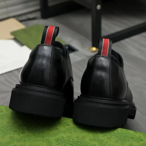 Cheap Gucci Oxfords Shoes For Men #1399223 Replica Wholesale [$112.00 USD] [ITEM#1399223] on Replica Gucci Oxfords Shoes