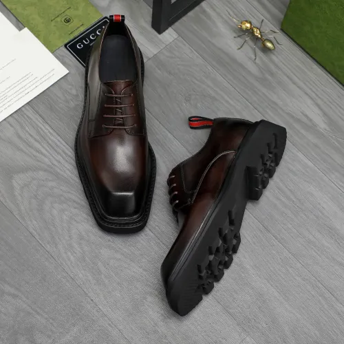 Cheap Gucci Oxfords Shoes For Men #1399224 Replica Wholesale [$112.00 USD] [ITEM#1399224] on Replica Gucci Oxfords Shoes