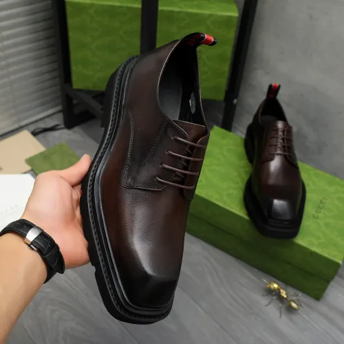 Cheap Gucci Oxfords Shoes For Men #1399224 Replica Wholesale [$112.00 USD] [ITEM#1399224] on Replica Gucci Oxfords Shoes