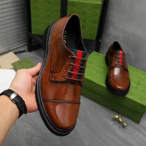 Cheap Gucci Oxfords Shoes For Men #1399226 Replica Wholesale [$100.00 USD] [ITEM#1399226] on Replica Gucci Oxfords Shoes