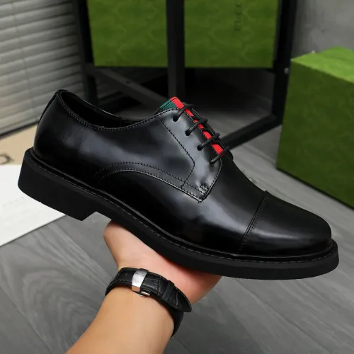 Cheap Gucci Oxfords Shoes For Men #1399227 Replica Wholesale [$100.00 USD] [ITEM#1399227] on Replica Gucci Oxfords Shoes