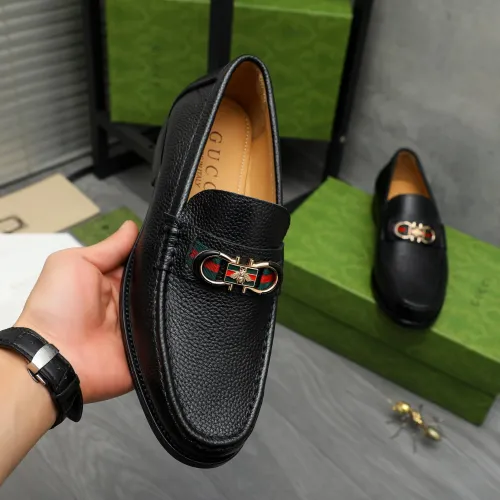 Cheap Gucci Oxfords Shoes For Men #1399240 Replica Wholesale [$85.00 USD] [ITEM#1399240] on Replica Gucci Oxfords Shoes