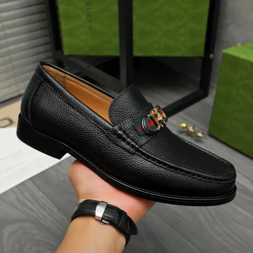 Cheap Gucci Oxfords Shoes For Men #1399240 Replica Wholesale [$85.00 USD] [ITEM#1399240] on Replica Gucci Oxfords Shoes