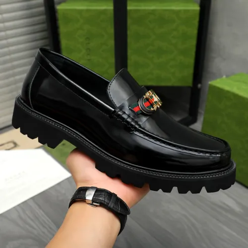Cheap Gucci Oxfords Shoes For Men #1399241 Replica Wholesale [$85.00 USD] [ITEM#1399241] on Replica Gucci Oxfords Shoes