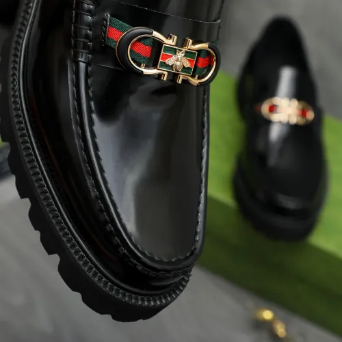 Cheap Gucci Oxfords Shoes For Men #1399241 Replica Wholesale [$85.00 USD] [ITEM#1399241] on Replica Gucci Oxfords Shoes