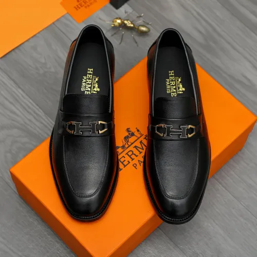 Cheap Hermes Leather Shoes For Men #1399243 Replica Wholesale [$85.00 USD] [ITEM#1399243] on Replica Hermes Leather Shoes