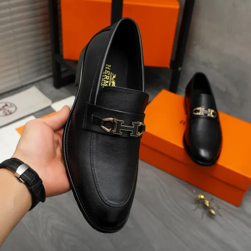 Cheap Hermes Leather Shoes For Men #1399243 Replica Wholesale [$85.00 USD] [ITEM#1399243] on Replica Hermes Leather Shoes