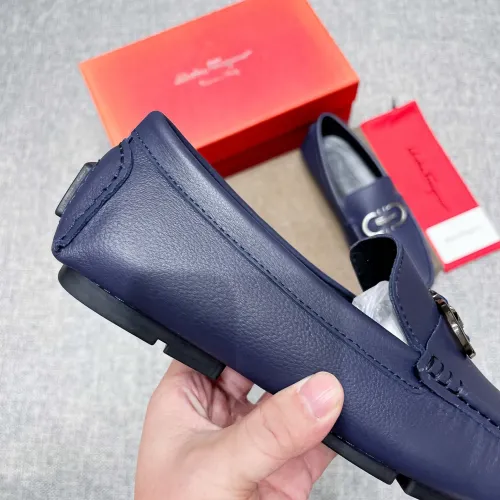 Cheap Salvatore Ferragamo Leather Shoes For Men #1399265 Replica Wholesale [$82.00 USD] [ITEM#1399265] on Replica Salvatore Ferragamo Leather Shoes