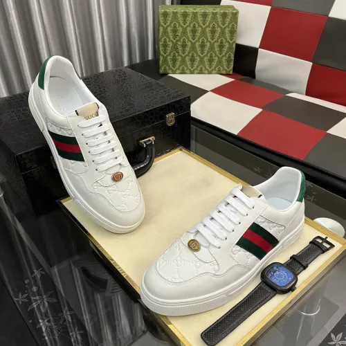 Cheap Gucci Casual Shoes For Men #1399317 Replica Wholesale [$82.00 USD] [ITEM#1399317] on Replica Gucci Casual Shoes