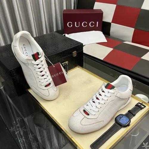 Cheap Gucci Casual Shoes For Men #1399323 Replica Wholesale [$98.00 USD] [ITEM#1399323] on Replica Gucci Casual Shoes