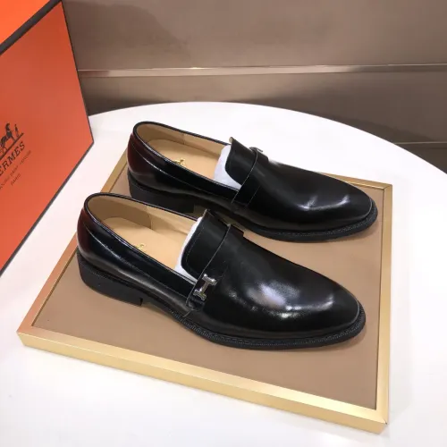 Cheap Hermes Leather Shoes For Men #1399387 Replica Wholesale [$100.00 USD] [ITEM#1399387] on Replica Hermes Leather Shoes