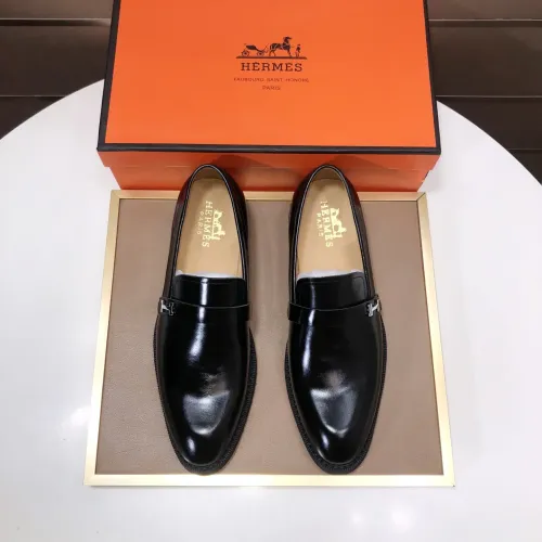 Cheap Hermes Leather Shoes For Men #1399387 Replica Wholesale [$100.00 USD] [ITEM#1399387] on Replica Hermes Leather Shoes