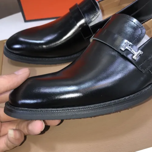 Cheap Hermes Leather Shoes For Men #1399387 Replica Wholesale [$100.00 USD] [ITEM#1399387] on Replica Hermes Leather Shoes