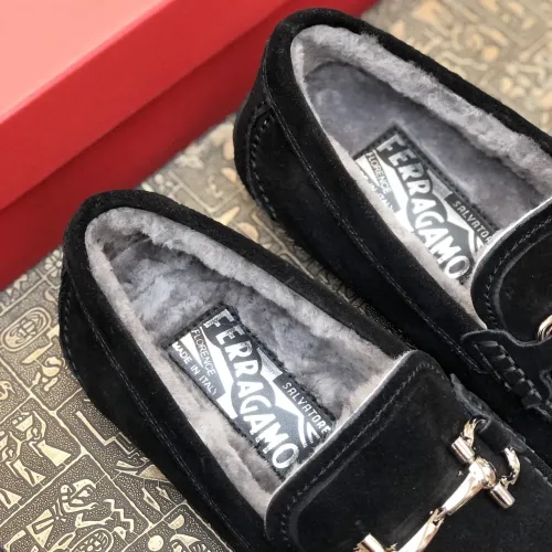 Cheap Salvatore Ferragamo Leather Shoes For Men #1399437 Replica Wholesale [$98.00 USD] [ITEM#1399437] on Replica Salvatore Ferragamo Leather Shoes