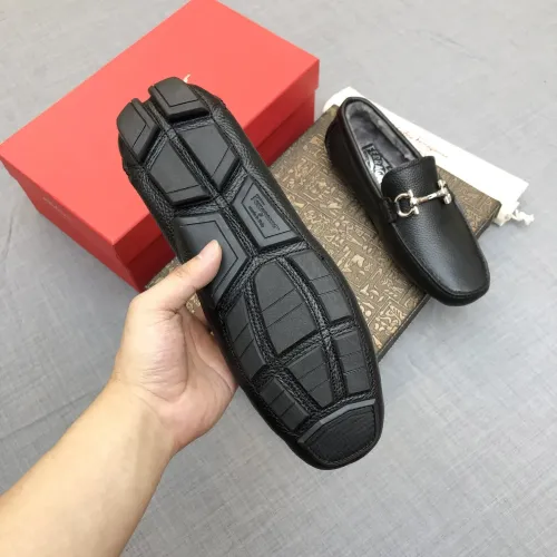 Cheap Salvatore Ferragamo Leather Shoes For Men #1399438 Replica Wholesale [$98.00 USD] [ITEM#1399438] on Replica Salvatore Ferragamo Leather Shoes