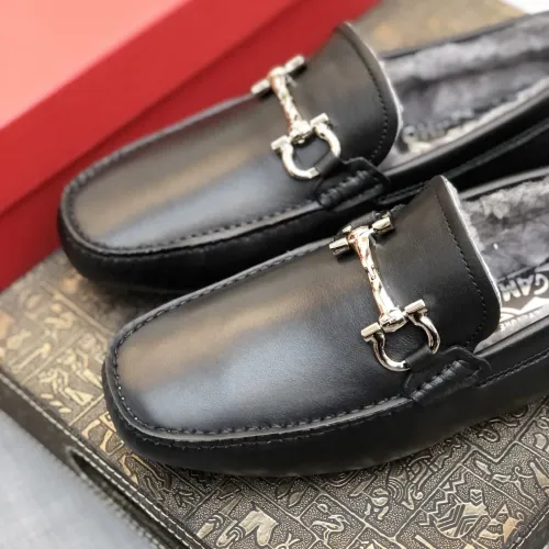 Cheap Salvatore Ferragamo Leather Shoes For Men #1399439 Replica Wholesale [$98.00 USD] [ITEM#1399439] on Replica Salvatore Ferragamo Leather Shoes