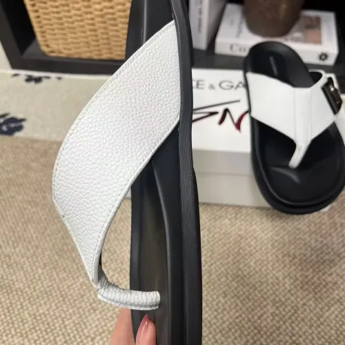 Cheap Dolce &amp; Gabbana D&amp;G Slippers For Men #1399453 Replica Wholesale [$60.00 USD] [ITEM#1399453] on Replica Dolce &amp; Gabbana D&amp;G Slippers