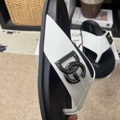 Cheap Dolce &amp; Gabbana D&amp;G Slippers For Men #1399453 Replica Wholesale [$60.00 USD] [ITEM#1399453] on Replica Dolce &amp; Gabbana D&amp;G Slippers