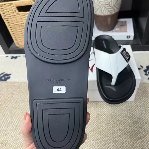 Cheap Dolce &amp; Gabbana D&amp;G Slippers For Men #1399453 Replica Wholesale [$60.00 USD] [ITEM#1399453] on Replica Dolce &amp; Gabbana D&amp;G Slippers