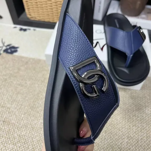 Cheap Dolce &amp; Gabbana D&amp;G Slippers For Men #1399459 Replica Wholesale [$60.00 USD] [ITEM#1399459] on Replica Dolce &amp; Gabbana D&amp;G Slippers