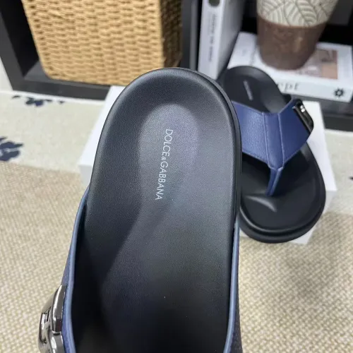 Cheap Dolce &amp; Gabbana D&amp;G Slippers For Men #1399459 Replica Wholesale [$60.00 USD] [ITEM#1399459] on Replica Dolce &amp; Gabbana D&amp;G Slippers