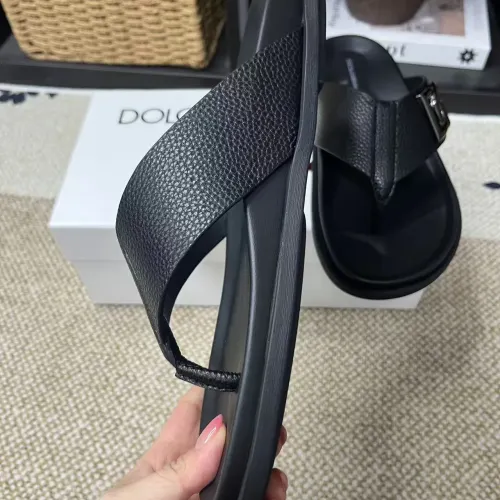 Cheap Dolce &amp; Gabbana D&amp;G Slippers For Men #1399460 Replica Wholesale [$60.00 USD] [ITEM#1399460] on Replica Dolce &amp; Gabbana D&amp;G Slippers