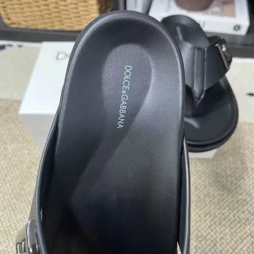 Cheap Dolce &amp; Gabbana D&amp;G Slippers For Men #1399460 Replica Wholesale [$60.00 USD] [ITEM#1399460] on Replica Dolce &amp; Gabbana D&amp;G Slippers