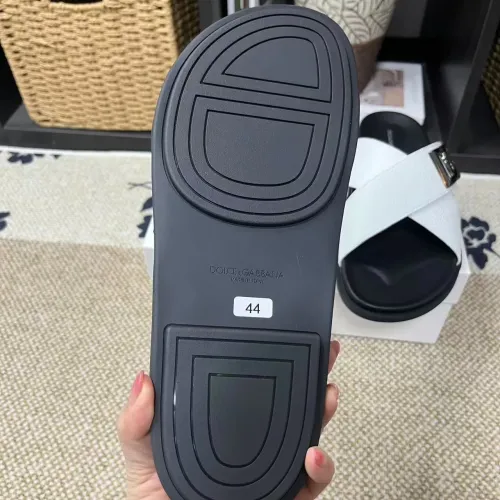 Cheap Dolce &amp; Gabbana D&amp;G Slippers For Men #1399465 Replica Wholesale [$60.00 USD] [ITEM#1399465] on Replica Dolce &amp; Gabbana D&amp;G Slippers