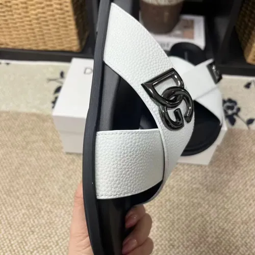 Cheap Dolce &amp; Gabbana D&amp;G Slippers For Men #1399465 Replica Wholesale [$60.00 USD] [ITEM#1399465] on Replica Dolce &amp; Gabbana D&amp;G Slippers