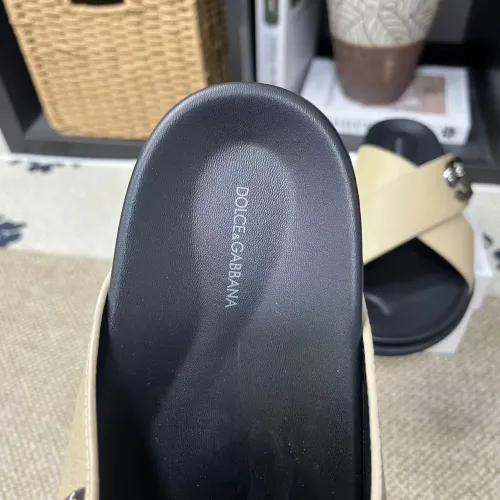 Cheap Dolce &amp; Gabbana D&amp;G Slippers For Men #1399466 Replica Wholesale [$60.00 USD] [ITEM#1399466] on Replica Dolce &amp; Gabbana D&amp;G Slippers