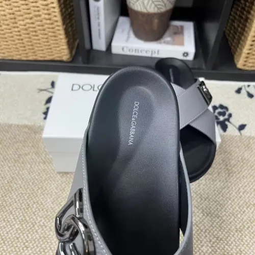 Cheap Dolce &amp; Gabbana D&amp;G Slippers For Men #1399467 Replica Wholesale [$60.00 USD] [ITEM#1399467] on Replica Dolce &amp; Gabbana D&amp;G Slippers