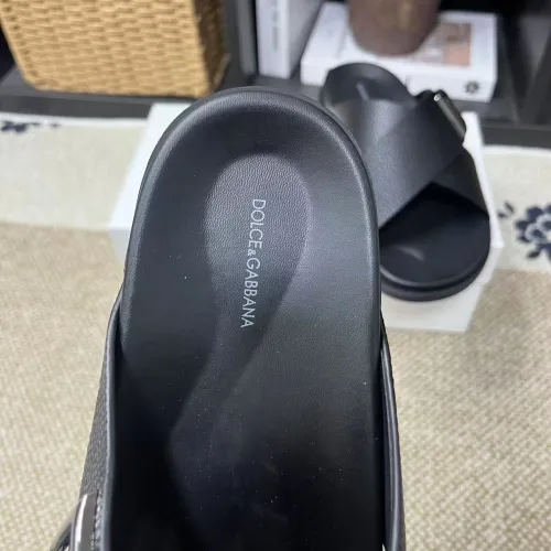 Cheap Dolce &amp; Gabbana D&amp;G Slippers For Men #1399475 Replica Wholesale [$60.00 USD] [ITEM#1399475] on Replica Dolce &amp; Gabbana D&amp;G Slippers