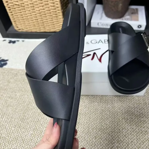 Cheap Dolce &amp; Gabbana D&amp;G Slippers For Men #1399476 Replica Wholesale [$60.00 USD] [ITEM#1399476] on Replica Dolce &amp; Gabbana D&amp;G Slippers