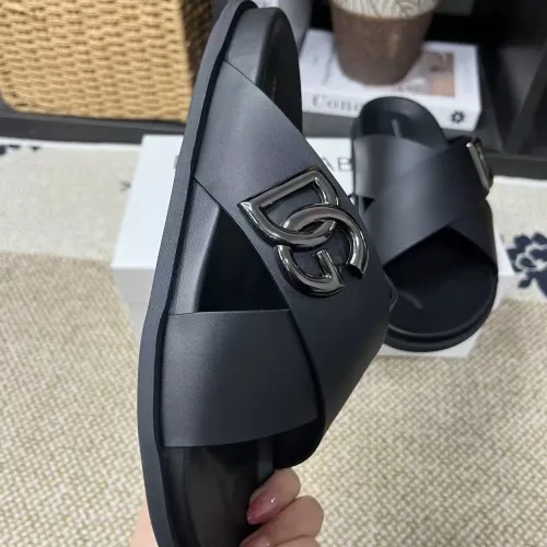 Cheap Dolce &amp; Gabbana D&amp;G Slippers For Men #1399476 Replica Wholesale [$60.00 USD] [ITEM#1399476] on Replica Dolce &amp; Gabbana D&amp;G Slippers