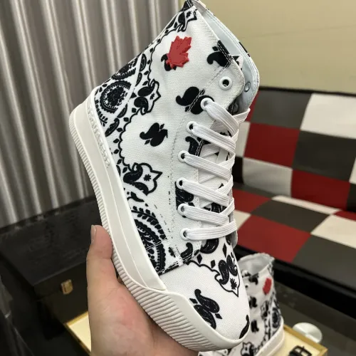 Cheap Dsquared High Tops Shoes For Men #1399518 Replica Wholesale [$85.00 USD] [ITEM#1399518] on Replica Dsquared High Tops Shoes