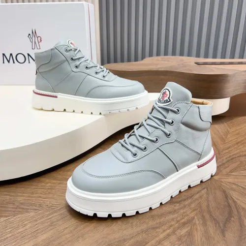 Cheap Moncler High Tops Shoes For Men #1399544 Replica Wholesale [$150.00 USD] [ITEM#1399544] on Replica Moncler High Tops Shoes